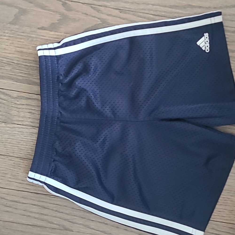 Boys Adidas Striped shorts